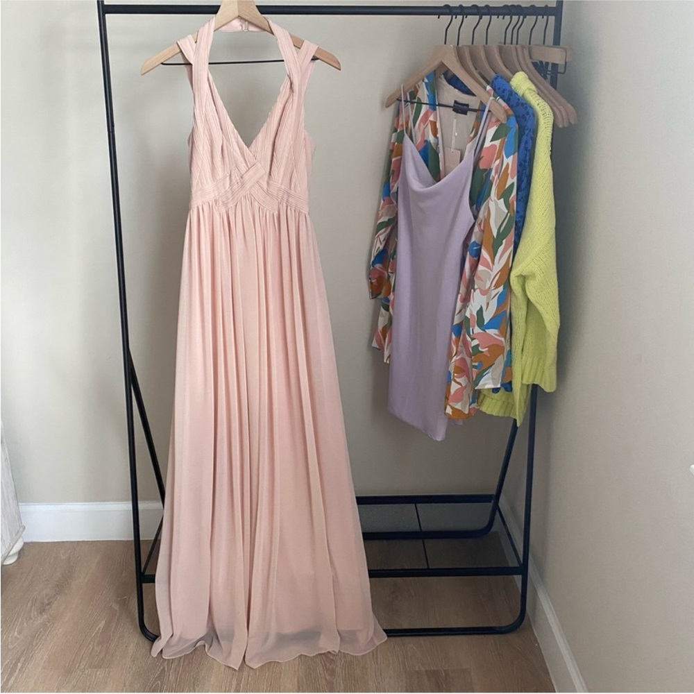 Lulu’s Blush Pink‎ Maxi Dress